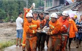Lở đất kinh hoàng tại Trung Quốc, 40 người chết và mất tích